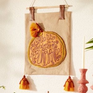 Opalhouse Designed With Jungalow Pumpkin Wall Hanging 16”  x 20” Autumn New